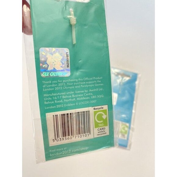 Official London 2012 Olympic Key Chain Lot 2 Big Ben & Games Logo - Picture 7 of 8